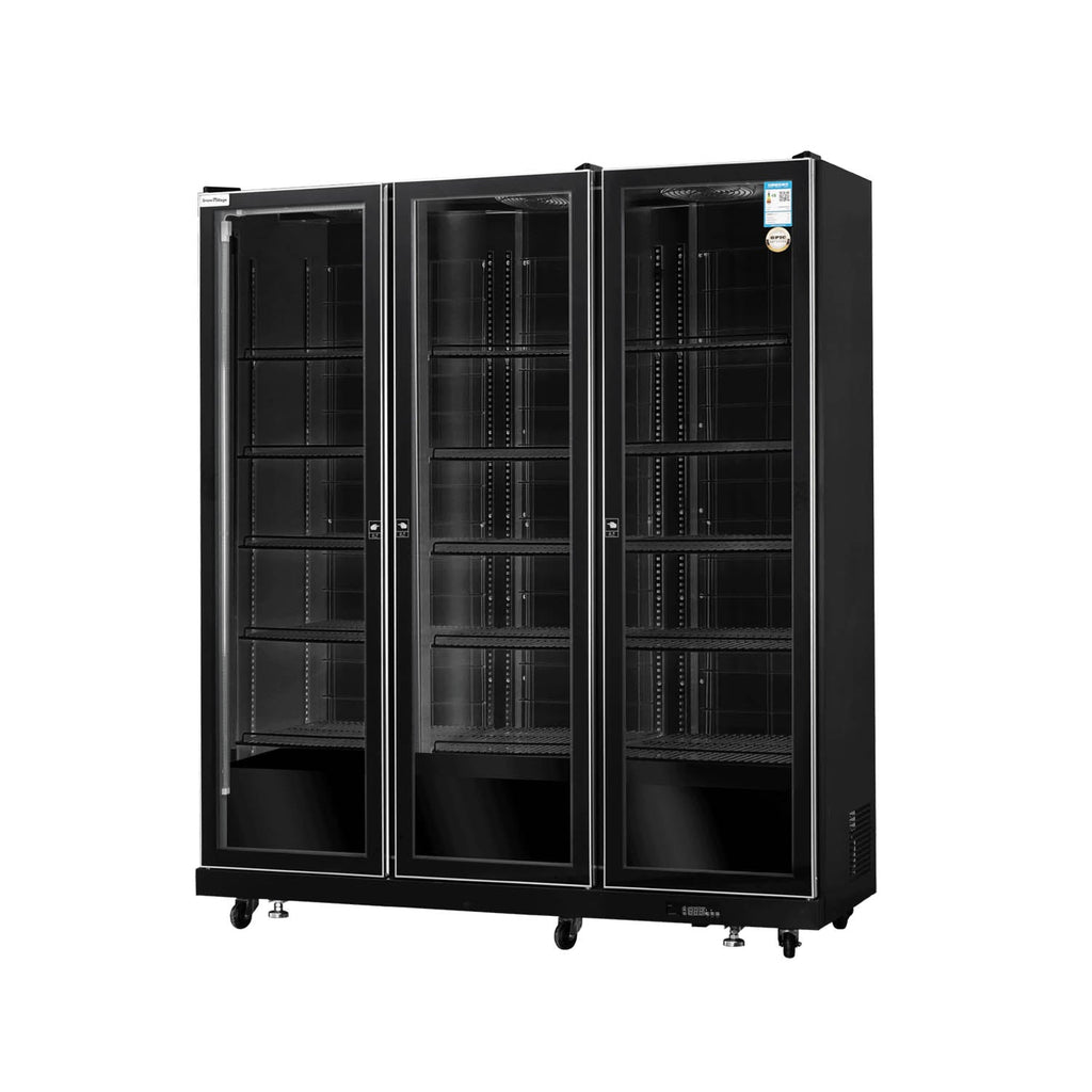 Upright Glass Door Showcase LC-B Ventilated Cooling Wine Cooler Series -  2/3 Doors