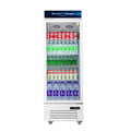 Upright Glass Door Showcase LC Ventilated Cooling Refrigerator Series - 1/2 Doors